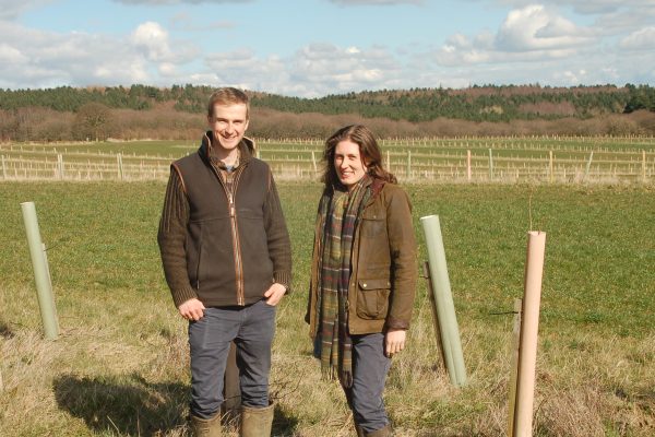 Farmers Alex and Hannah Fraser. March 2025 Farmers Alex and Hannah Fraser. March 2025