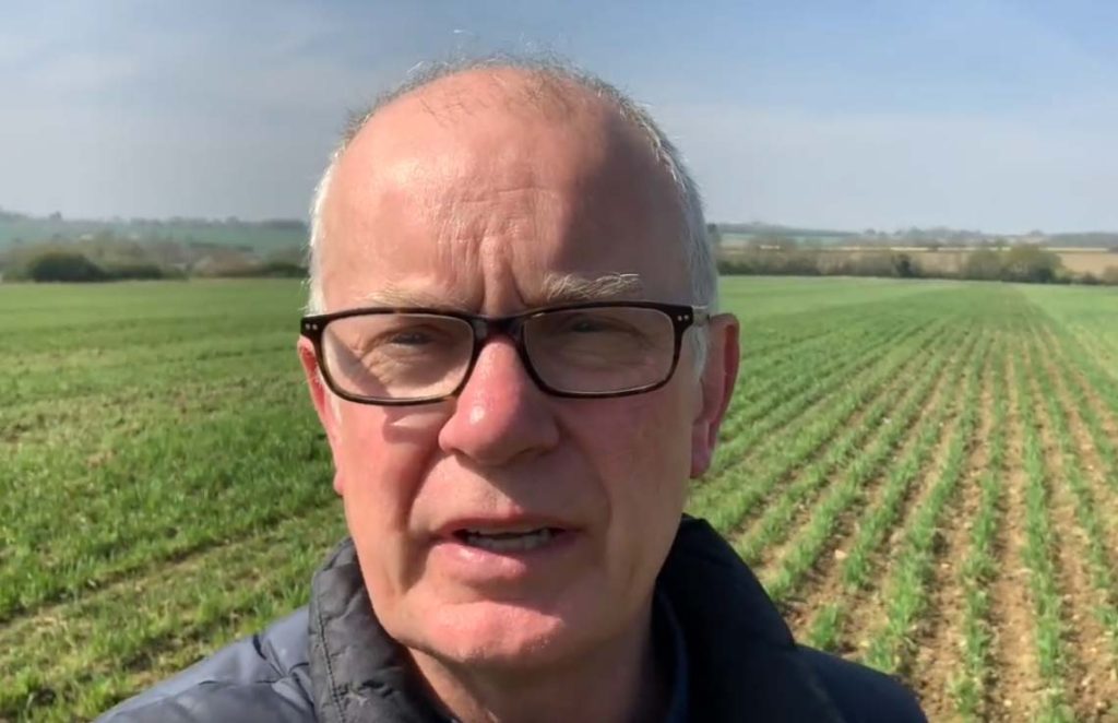 John Pawsey at Shimpling Park Farm